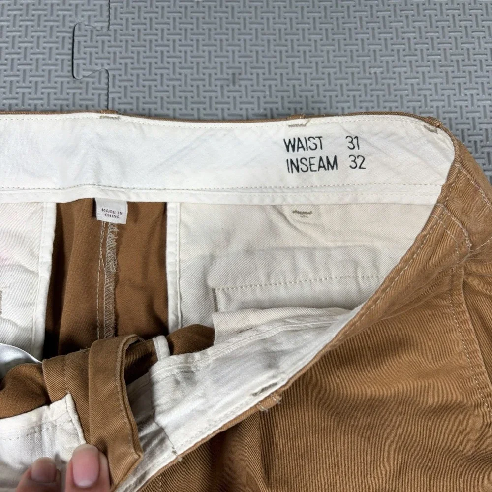 Wallace & Barnes Military Officer's Chino Pants Field Cotton 31x32 Men Fit 32x30